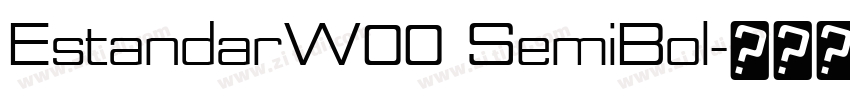 EstandarW00 SemiBol字体转换